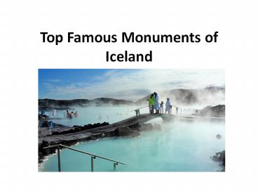 Top Famous Monuments of Iceland