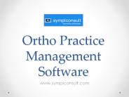 Ortho Practice Management Software - www.symplconsult.com
