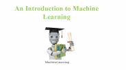 machine learning