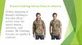Russell Clothing online store in America