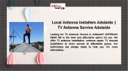 Local Antenna Installers Adelaide | TV Antenna Service Adelaide