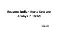 Reasons Indian Kurta Sets are Always in Trend PowerPoint PPT Presentation