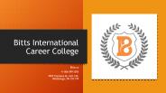 Bitts International Career College Mississauga