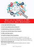 What are the Benefits of SEO Services for Small Businesses? PowerPoint PPT Presentation