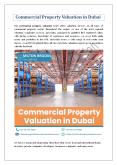 Commercial Property Valuation in Dubai PowerPoint PPT Presentation