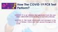 How COVID-19 PCR Test Perform PowerPoint PPT Presentation