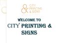 cityprinting_ny PowerPoint PPT Presentation