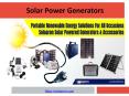Solar Power Generators PowerPoint PPT Presentation