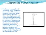 Dispensing Pump Houston