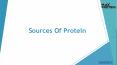 Sources Of Protein PowerPoint PPT Presentation