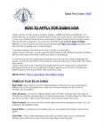 HOW TO APPLY FOR DUBAI VISA PowerPoint PPT Presentation
