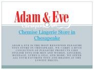 Chemise Lingerie Store in Chesapeake