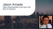 Jason Amada – A Medical Sales Representative