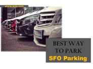 sfo parking