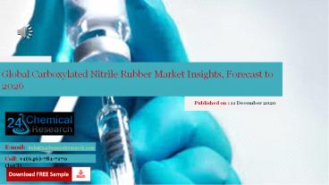 Global Carboxylated Nitrile Rubber Market Insights, Forecast to 2026