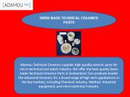 Swiss made Technical Ceramics Parts
