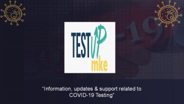 Covid Testing Near Me- Milwaukee