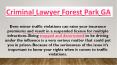 Criminal Lawyer Forest Park GA PowerPoint PPT Presentation