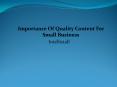 Importance of quality content for small business PowerPoint PPT Presentation