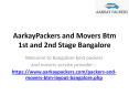 AarkayPackers and Movers Btm 1st and 2nd Stage Bangalore PowerPoint PPT Presentation