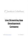 Live Streaming App Development Company - Omninos Solutions PowerPoint PPT Presentation