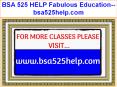 BSA 525 HELP Fabulous Teaching--bsa525help.com PowerPoint PPT Presentation