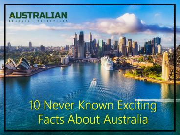 10 Never Known Exciting Facts About Australia