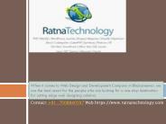 Get top quality web design services with Ratna Technology