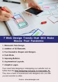 7 Web Design Trends that Will Make Waves Post Pandemic PowerPoint PPT Presentation