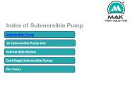 Submersible Pump Manufacturers, SS Fabricated Submersible Pump Sets, India