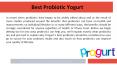 Best Probiotic Yogurt PowerPoint PPT Presentation