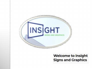 Channel Letter Signs For Your Businesses In Aurora, ON