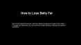 How to Lose Belly Fat PowerPoint PPT Presentation