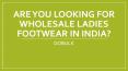 Dobulk-Wholesale shoes in india