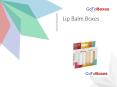 Lip Balm Boxes PowerPoint PPT Presentation
