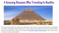 4 Amazing Reasons Why Traveling Is Healthy PowerPoint PPT Presentation