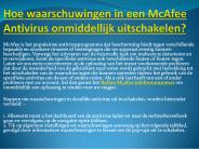 Contact Mcafee belgie technische hulp voor u
