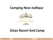Camping Near Jodhpur