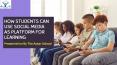 How Students Can Use Social Media As Platform For Learning PowerPoint PPT Presentation
