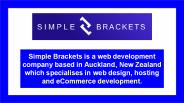 Web Design Company Auckland - Simple Brackets