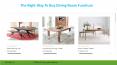 The Right Way to Buy Dining Room Furniture