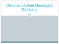 Chandigarh University Distance B.A PowerPoint PPT Presentation