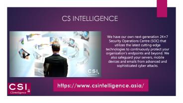 Managed Cyber Security Service in Singapore