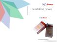 Foundation Boxes Packaging PowerPoint PPT Presentation
