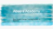 Graphic Design Training Institute in Madurai