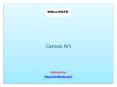 Canvas Art PowerPoint PPT Presentation