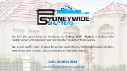 What’s The Use of Battery Operated Roller Shutters?