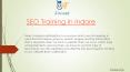 seo training in indore (2) PowerPoint PPT Presentation
