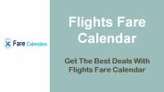 Flights Fare Calendar (1)