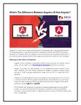 What's The Difference Between Angular JS And Angular? PowerPoint PPT Presentation